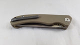 Civivi Courser Linerlock Tan G10 Folding Knife VG10 Blade by We Knife Co 804B