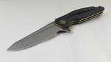 Civivi Statera Linerlock Black Carbon Fiber Folding Knife 901c