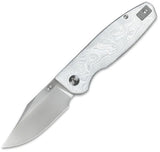 CMB Made Knives Lucky Linerlock Aluminum Foil G10 Folding 14C28N Pocket Knife 21C