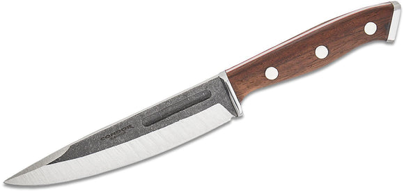 Condor Patagon Walnut Wood 420HC Stainless Fixed Blade Knife w/ Sheath 12259SS