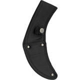 Rite Edge Tiger Print Black ABS Stainless Steel Fixed Blade Karambit 211462