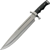 Rite Edge Toothpick Black Wood Stainless Steel Fixed Blade Bowie 211554