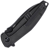 CRKT Ibis Framelock Black Titanium Folding S35VN Drop Pt Pocket Knife 2561