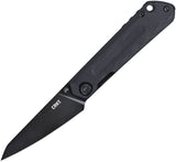 CRKT Straight Framelock Black G10 & Stainless Folding D2 Steel Pocket Knife 2670