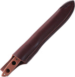 CRKT Kasilof Brown Micarta 1095 Carbon Steel Fixed Blade Knife w/ Sheath 3031