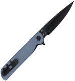 CRKT LCK + Linerlock Blue-Gray G10 Folding 14C28N Steel Pocket Knife 3801KN