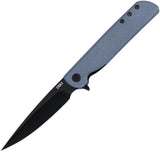 CRKT LCK + Linerlock Blue-Gray G10 Folding 14C28N Steel Pocket Knife 3801KN