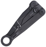CRKT Provoke X Kinematic Black Stainless SUJ2 Steel Morphing Axe 4141KX