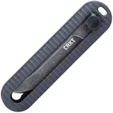 CRKT Katana X Black D2 Steel Drop Point Manual OTF Knife 4800