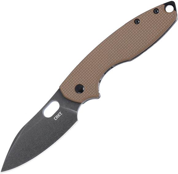 CRKT Pilar III Framelock Earth Brown G10 & Stainless Folding D2 Steel Pocket Knife 5317B