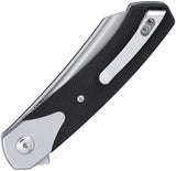 CRKT Viento Linerlock Black G10 Folding D2 Steel Sheepsfoot Pocket Knife 7135