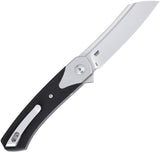 CRKT Viento Linerlock Black G10 Folding D2 Steel Sheepsfoot Pocket Knife 7135