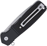 CRKT Homefront Compact Linerlock Black G10 & Aluminum Folding S35VN Pocket Knife K246KKP