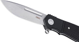 CRKT Homefront Compact Linerlock Black G10 & Aluminum Folding S35VN Pocket Knife K246KKP