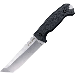 Cold Steel Medium Warcraft Tanto Black GRN 4034SS Fixed Blade Knife 13SSA