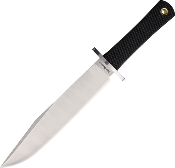 Cold Steel Trail Master Bowie San Mai III Black Handle Fixed Blade Knife 16JSM