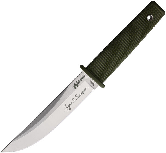 Cold Steel Kobun Limited Edition Lynn Thompson OD Green S35VN Fixed Blade Knife 17TAAXX