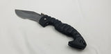 Cold Steel Spartan Lockback Black AUS-10A Stainless Satin Folding Knife 21ST