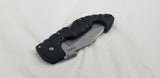 Cold Steel Spartan Lockback Black AUS-10A Stainless Satin Folding Knife 21ST