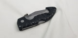 Cold Steel Spartan Lockback Black AUS-10A Stainless Satin Folding Knife 21ST