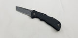 Cold Steel Mini Recon 1 Lockback Black GRN Folding AUS-10A Tanto Knife 27BAT