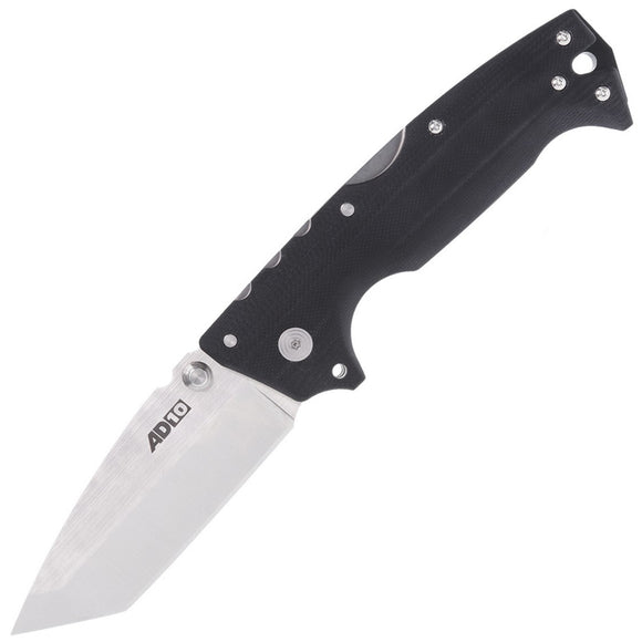 Cold Steel AD-10 Tri-Ad Lockback Black G10 Folding S35VN Tanto Pocket Knife 28DE