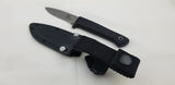 Cold Steel Pendleton Mini Hunter Black AUS-10A Fixed Blade Knife 36LPMFZXX