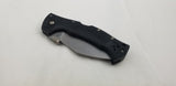 Cold Steel Rajah 3 Lockback Black Handle Stainless Folding Knife 62JM