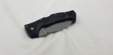 Cold Steel Rajah 3 Lockback Black Handle Stainless Folding Knife 62JM