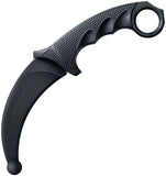 Cold Steel Karambit Trainer Black Rubber One Piece Fixed Training Knife 92R49
