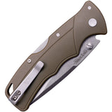 Cold Steel Verdict Flat Dark Earth GFN Folding Pocket Knife FLC3SPSSFDEXX