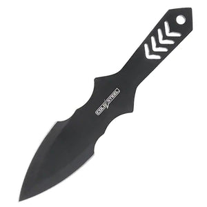 Cold Steel Throwing Knives 8" Dagger 420SS Black Blade 420SS Handle Black 3PK