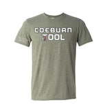 Coeburn Tool American Flag LG Logo Heather Green Short Sleeve T-Shirt w/ Outline Coeburn Sleeve XL