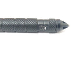 Coeburn Tool Black Aluminum Tactical Writing Pen w/ Refill & Pocket Clip T3011