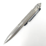 Coeburn Tool Gray Aluminum Tactical Writing Pen w/ Refill & Pocket Clip T3012