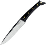 Condor Scythian Horse Black Micarta 14C28N Fixed Blade Knife w/ Sheath 106165SK
