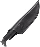 Condor Collection Hunter Black Leather Wrapped 440C Fixed Blade Knife w/ Sheath K11650HC