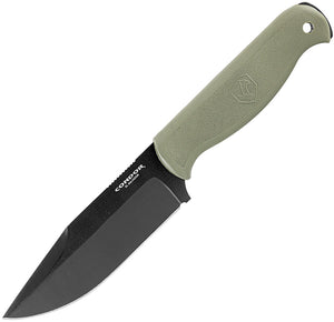 Condor Fighter Army Green 1075 High Carbon Steel Fixed Blade Knife 183149AGHC