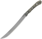 Condor K-Night Black Canvas Micarta 1075HC Fixed Blade Machete 1837132MHC