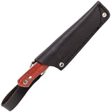 Condor Mini Firewater Red Canvas Micarta 1095HC Fixed Blade Knife w/ Sheath K39813HC