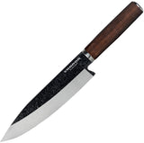 Condor Parrillero Gaucho Walnut Wood 440C Stainless Fixed Blade Knife w/ Sheath 700122C