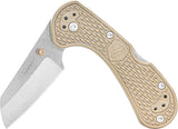 Condor Cadejo Lockback Tan Folding 14C28N Sandvik Pocket Knife 81528ZSK