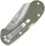 Condor Cadejo Lockback Army Green Folding 14C28N Sandvik Pocket Knife 81628ZSK
