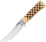 Condor Woodspirit Hiker American Hickory Wood 14C28N Fixed Blade Knife 82611SK