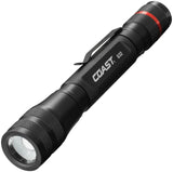 Coast G32 Black & Red Aluminum 6.75" Water Resistant Flashlight 20484