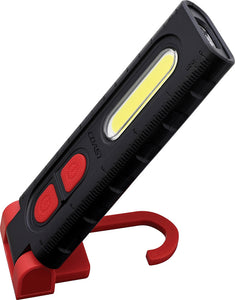 Coast PM100R Work Black & Red 650 Lumens Water Resistant Flashlight 30687