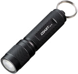 Coast KL10 Keychain Black Aluminum 2.5" Water Resistant Mini Flashlight 30771