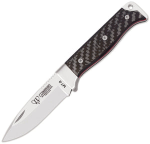 Cudeman MT-9 Piston Lock Carbon Fiber Folding Molybdenum Pocket Knife 331C