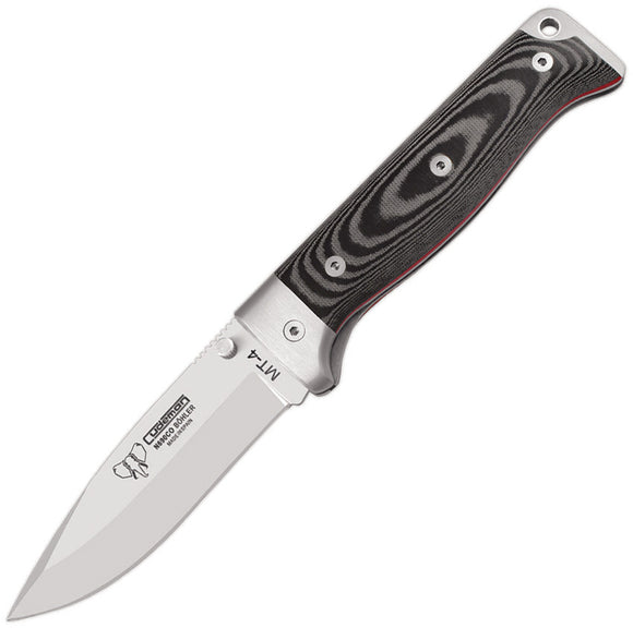 Cudeman MT4 Lockback Black Micarta Folding Bohler N690 Pocket Knife 384M