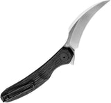 Cavol Mantis C09 Linerlock Black Titanium Folding Elmax Pocket Knife C09DS